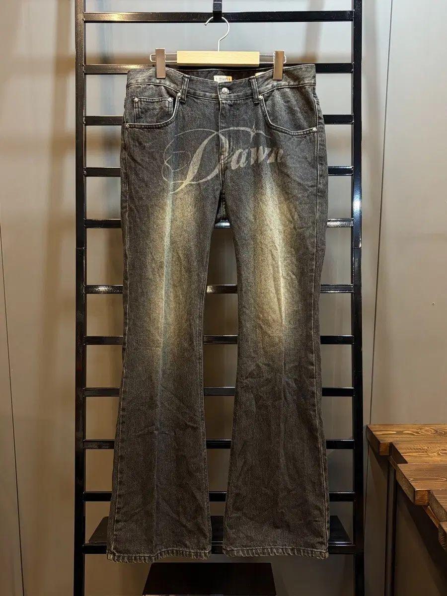 L 틸던 TILL DAWN ブーツカット デニム パンツ 3 9