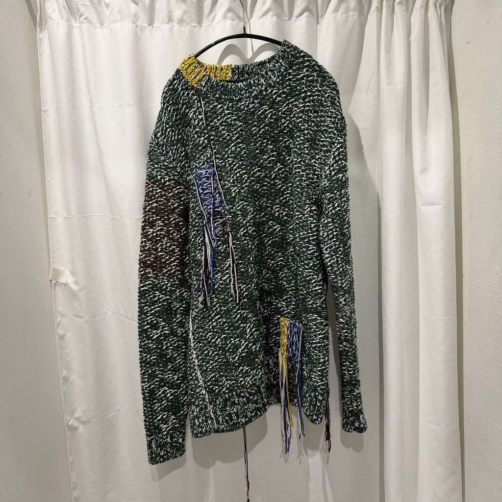 OAMC オーエーエムシー ASTRAL CREWNECK ニット 22A28OAK08 グリーン系 size:S 【中目黒B09】 26,260円