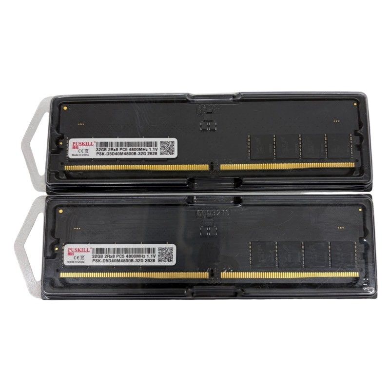 メモリ PUSKILL PSK-D5D40M4800B-32G × 2本 ケース付き メモリー パソコン用品 【中古】 52608K211 52,800円