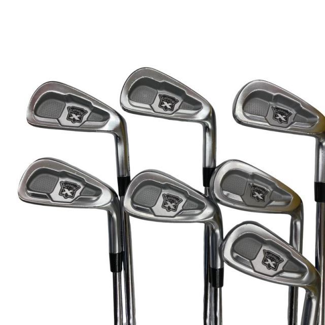【中古】 キャロウェイ X FORGED(2009)(新溝適合) 8S アイアンセット IR NS PRO 950GH (フレックスS) メンズ 男性用 右利き 右用 Dランク ゴルフクラブ