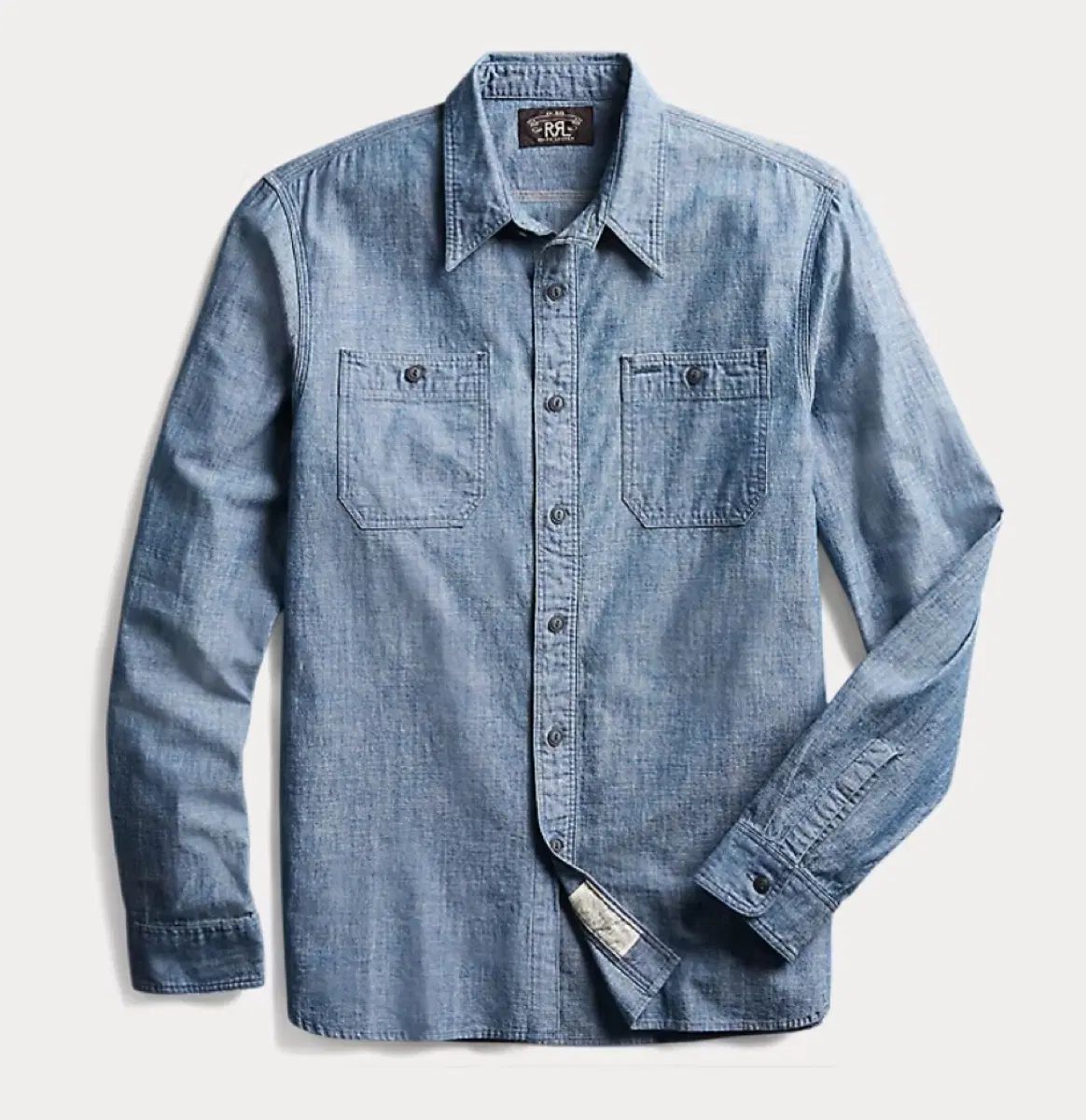 RRL Indigo Chambray Work Shirt Mサイズ