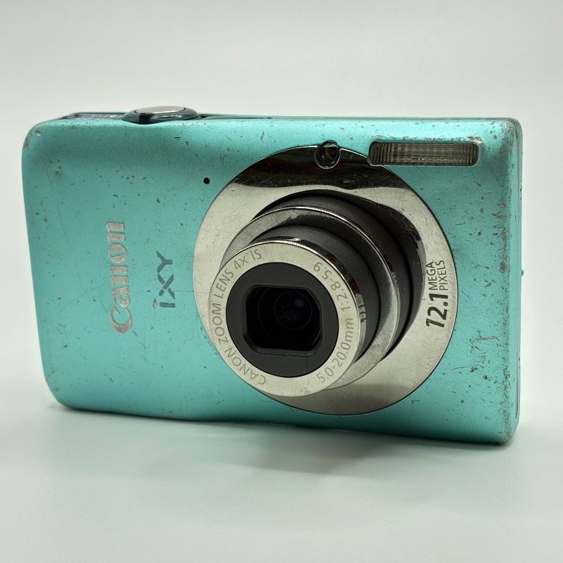 【ジャンク】 Canon IXY 200F Light Blue キャノン イクシー コンパクトデジタルカメラ ライトブルー　　822S