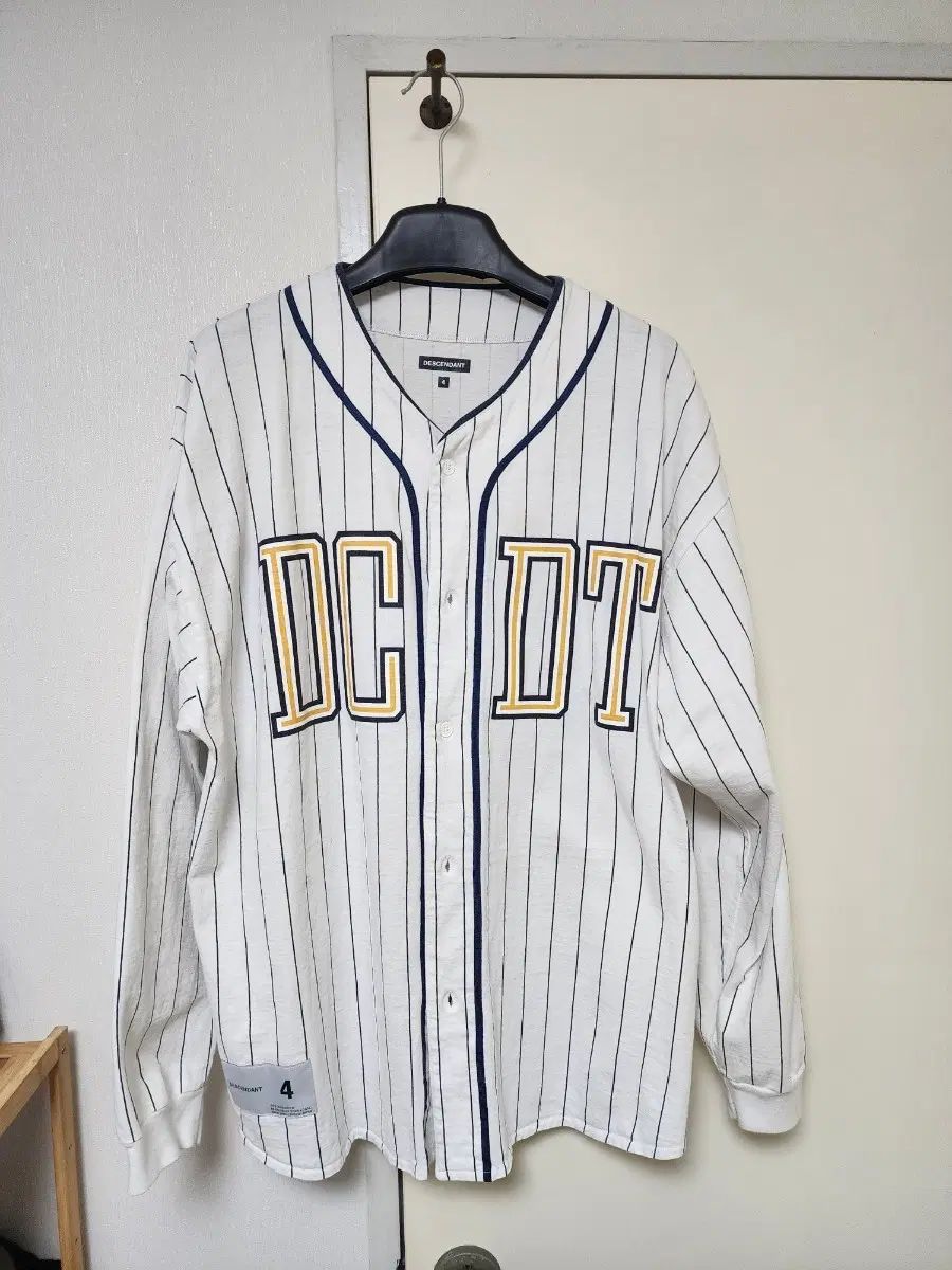ディセンダント 22SS コットン ジャージ LS ベースボール シャツ 4 10,817円