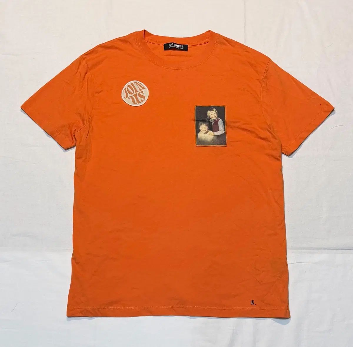RAF SIMONS ラフ シモンズ 21ss join us 写真 フォト PHOTO Tシャツ オレンジ 26,020円