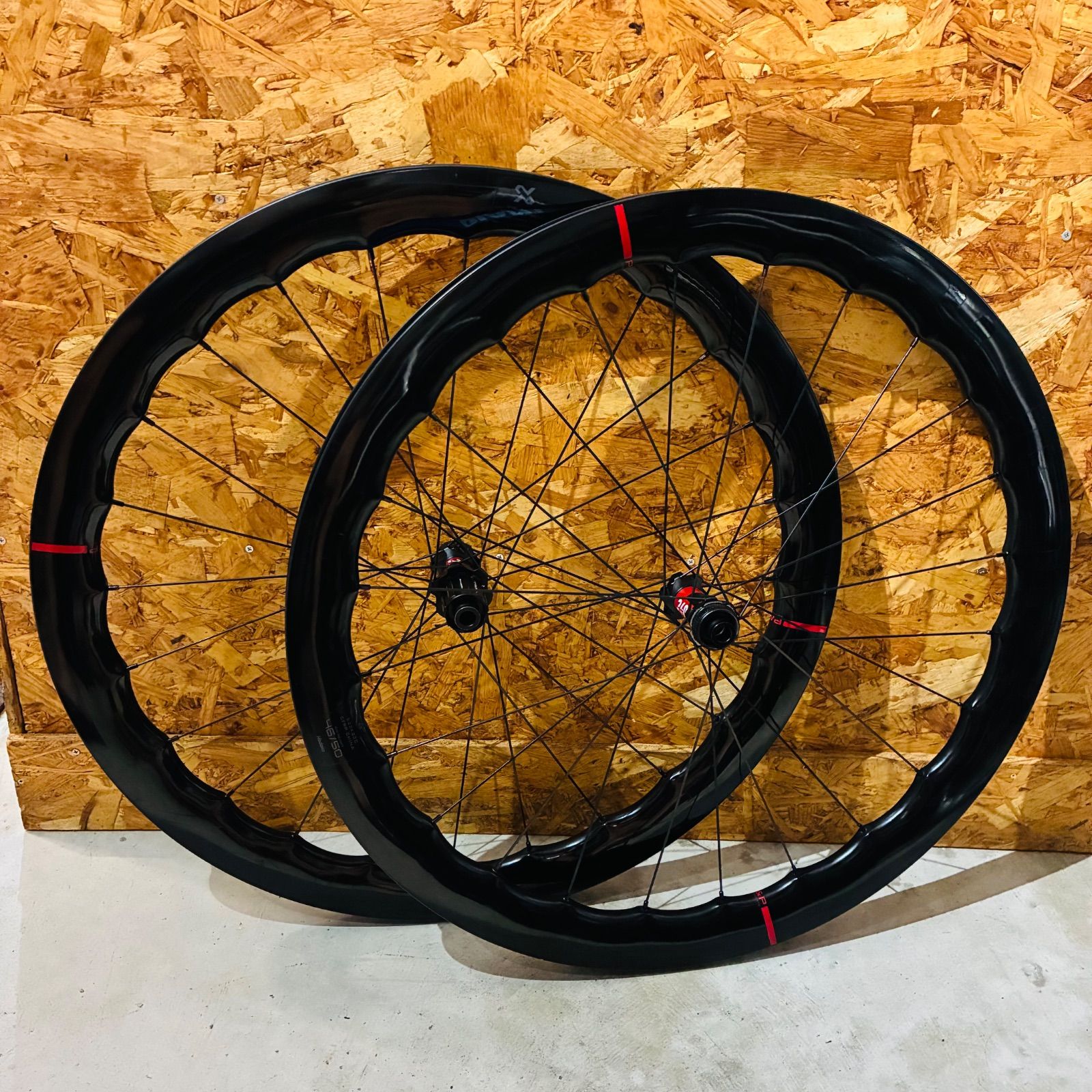 【即発送】 P&P COMPONENTS RUDRA Alpha 50 46/50 DISC カーボン ホイール 700×23C シマノフリー 11s 12s ディスク 100/142 チューブレス 74,250円
