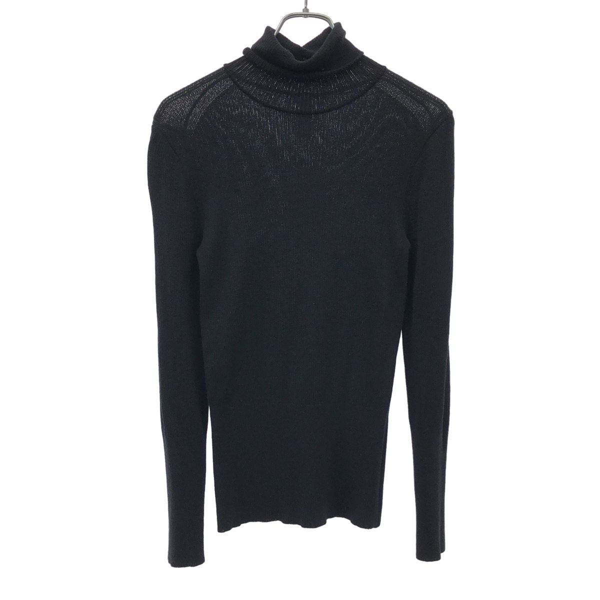 CFCL シーエフシーエル BS RIB HIGHNECK TOP リブニットハイネックニットセーター ブラック