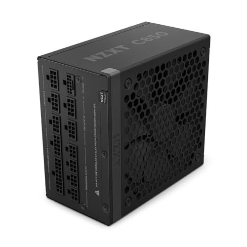 NZXT C850 Gold v2 Black 850W ATX3.1対応 80PLUS Gold 認証 PC電源ユニット PA-8G2BB-JP PS1464ma