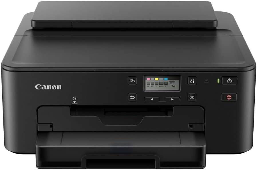 Canon キャノン A4 インクジェット プリンター TR703a ブラック 5色ハイブリッド 印刷機 自動両面 スマホ対応 Wi-Fi 有線LAN