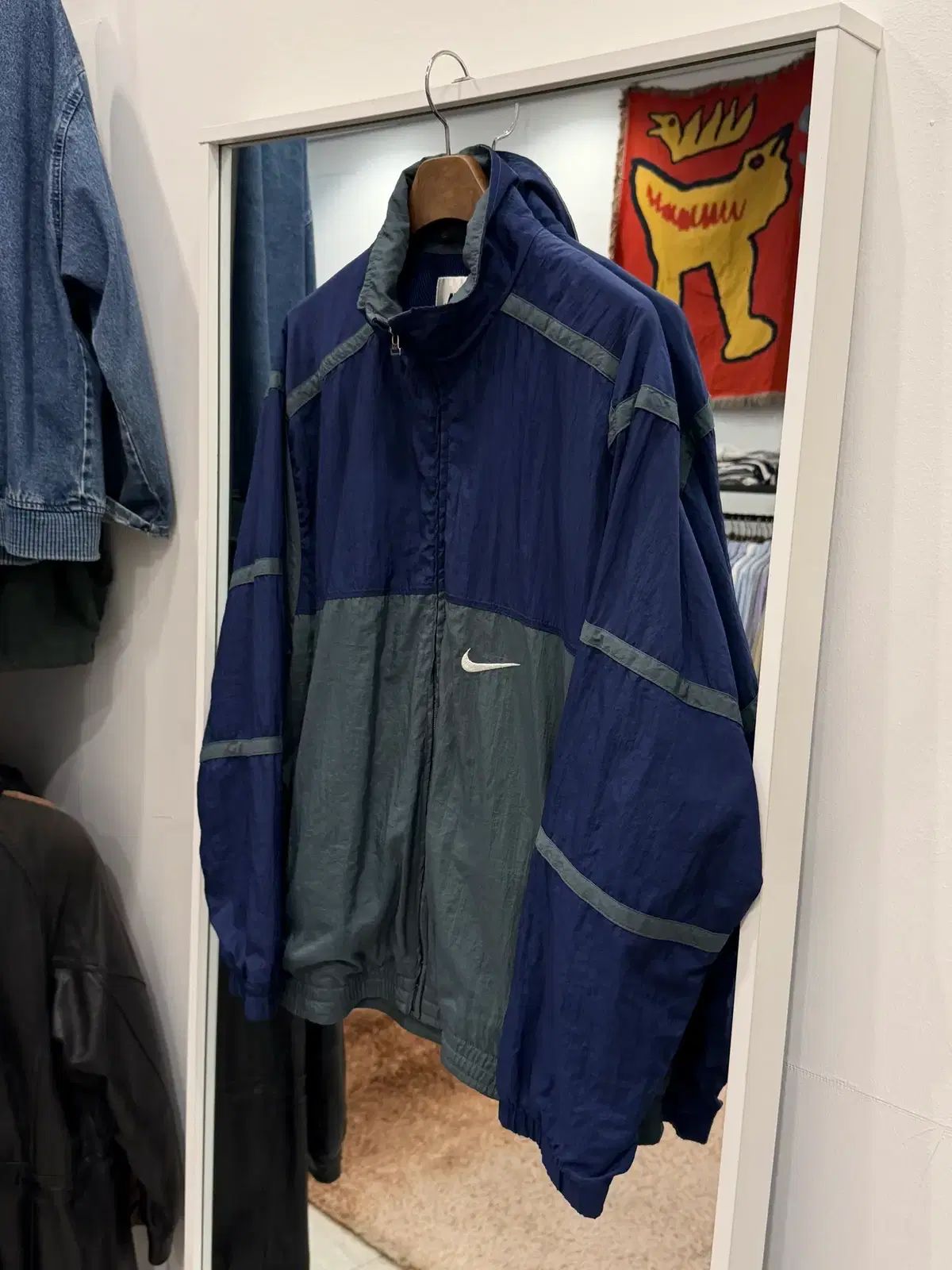90s NIKE オールド NIKE ナイロン ウィンドブレーカー ジャケット