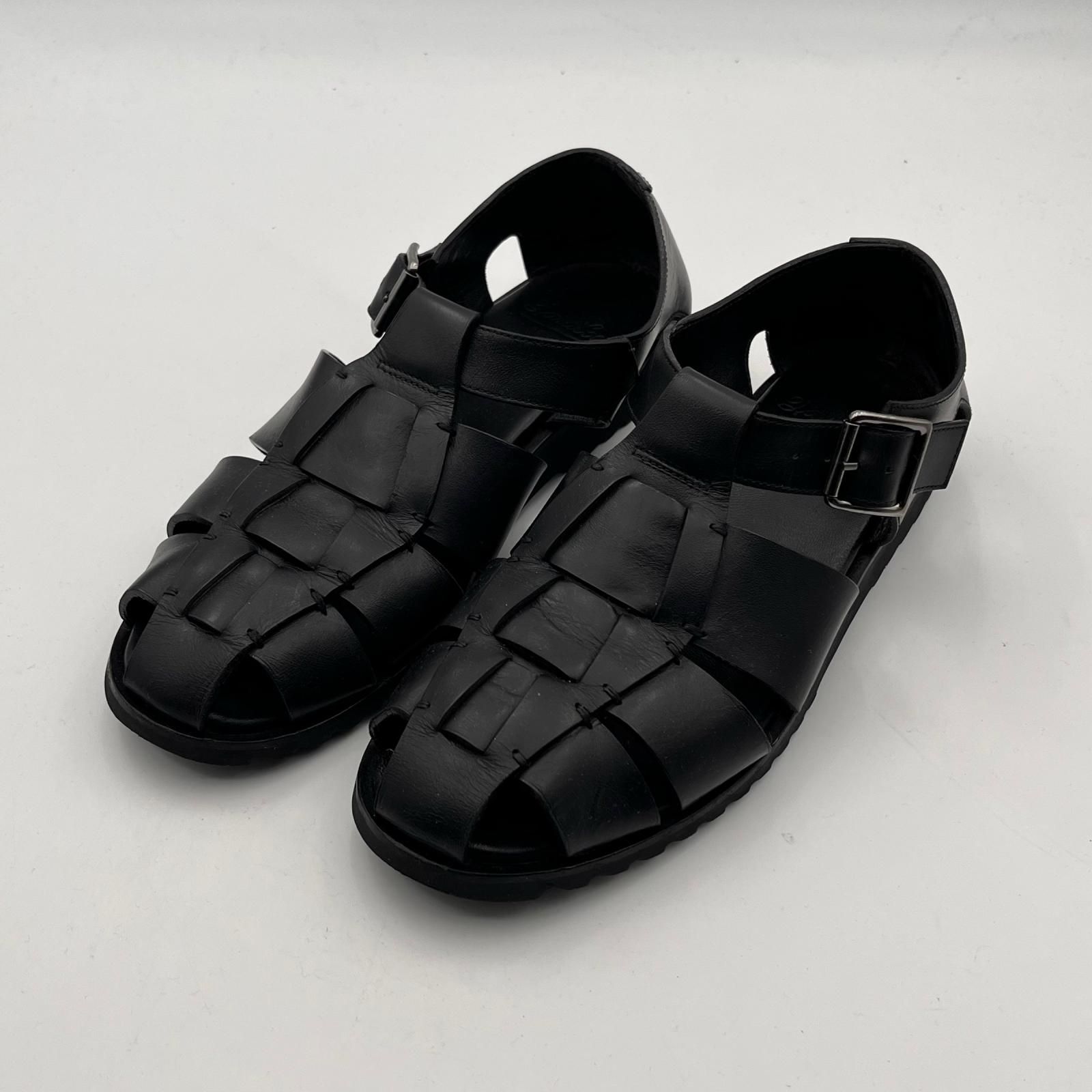 Paraboot Pacific グルカサンダル パシフィック パラブーツ ブラック 41 26cm （24812M）