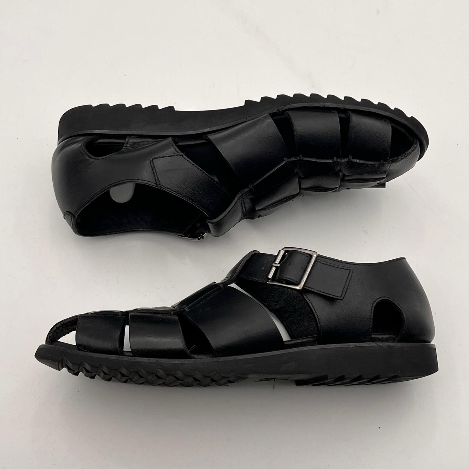 Paraboot Pacific グルカサンダル パシフィック パラブーツ ブラック 41 26cm （24812M）