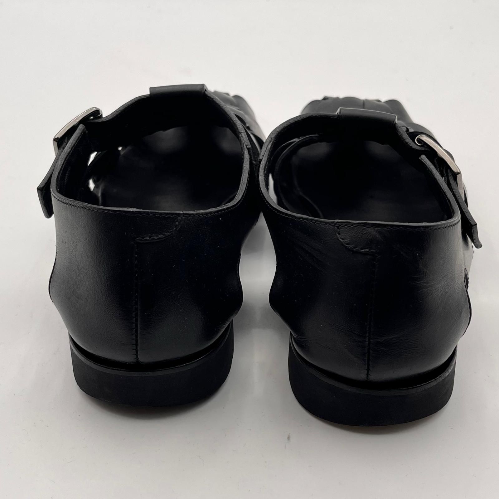 Paraboot Pacific グルカサンダル パシフィック パラブーツ ブラック 41 26cm （24812M）