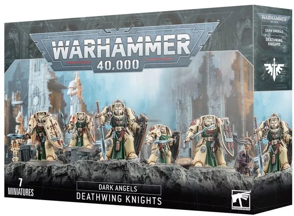 【中古】ミニチュアゲーム ダークエンジェル： デスウィング・ナイト 「ウォーハンマー40000」 (Dark Angels： Deathwing Knights) [44-22]