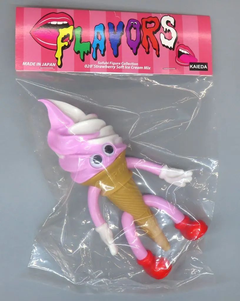 【中古】フィギュア ストロベリーソフトミックス 「フレーバーズ」 ソフビフィギュア
