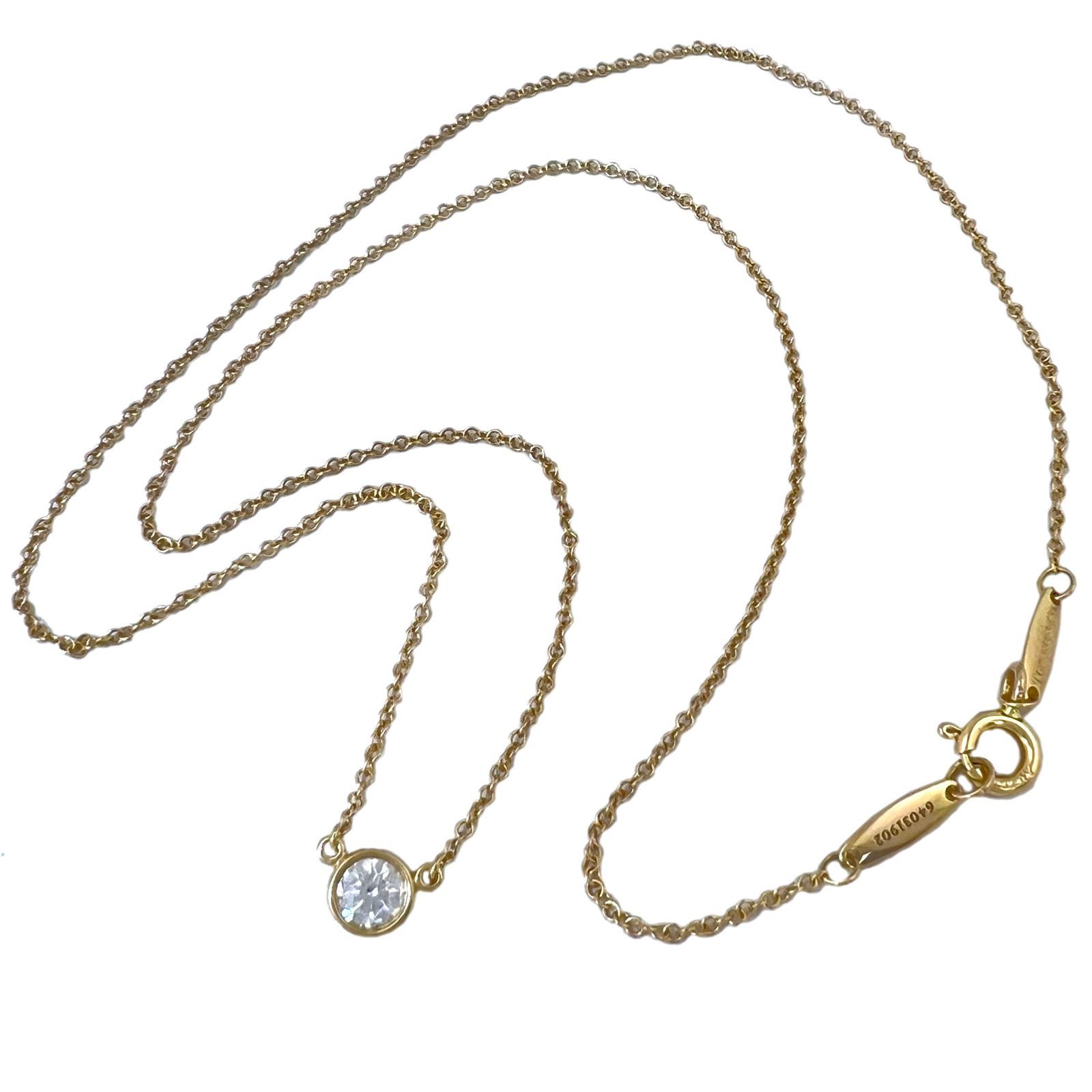 TIFFANY＆Co. ティファニー ネックレス By the yard Diamonds Elsa