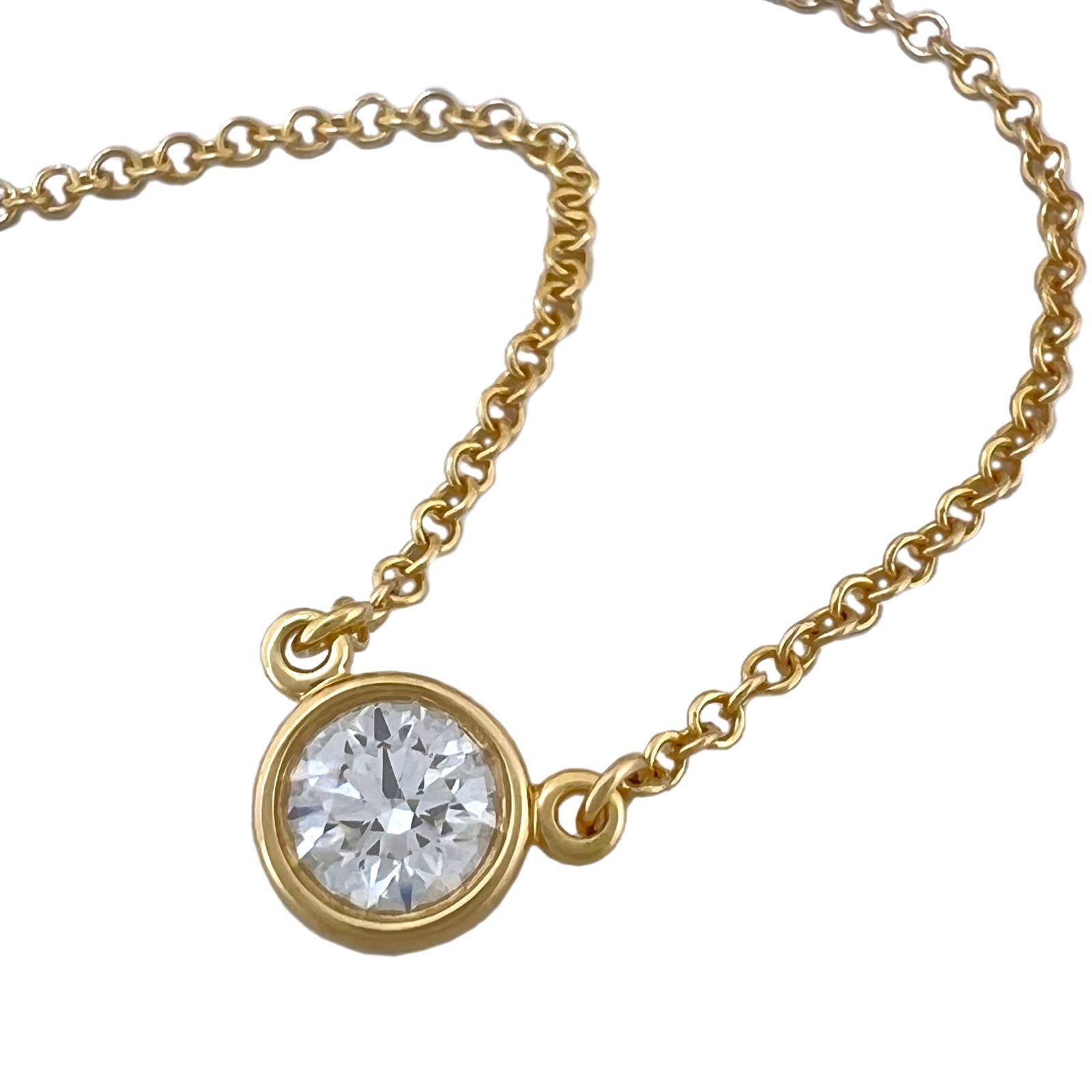 TIFFANY＆Co. ティファニー ネックレス By the yard Diamonds Elsa