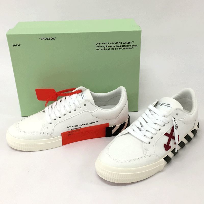 OFF-WHITE オフホワイト C/O VIRGIL ABLOH ヴァージル アブロー/スニーカー店頭/他モール併売《メンズ古着・山城店》O-139 18,000円