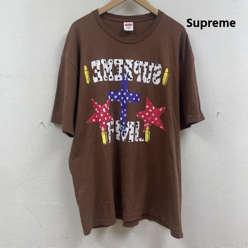 シュプリーム 26ss FML Tee クロス スター 弾丸 マルチグラフィック プリント Tシャツ カットソ メンズ XL ISItems【USED】【古着】【中古】50166982