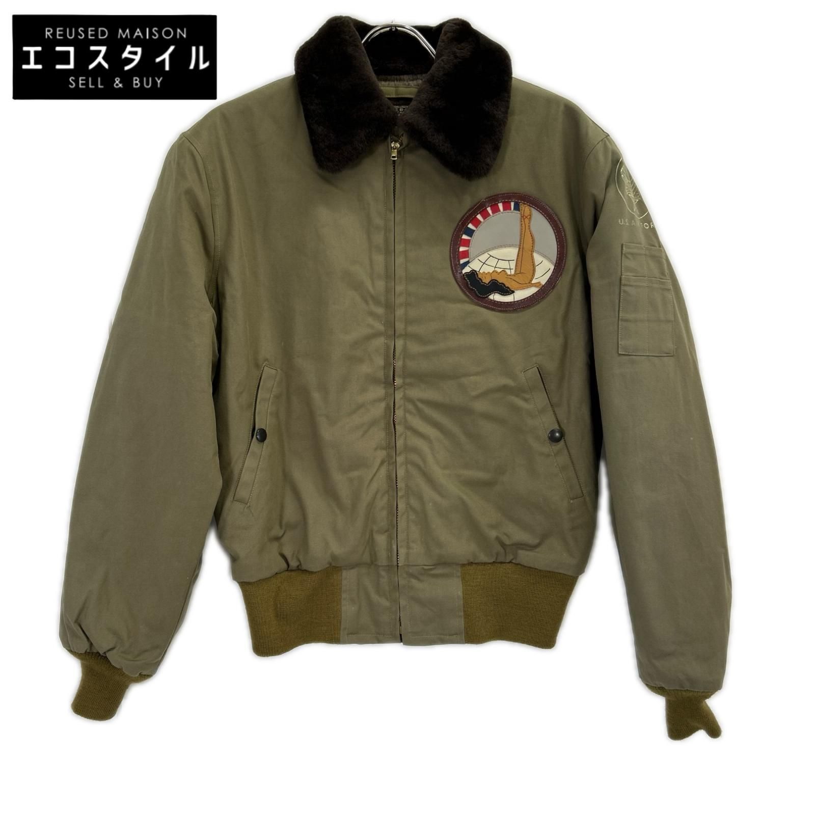 BUZZ RICKSON'S　バズリクソンズ　BR10790 KIGEL TEXTILE CO実名復刻 B-15 フライトジャケット　38