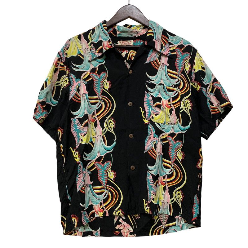 【現状渡し品】 SUN SURF サンサーフ RAYON HAWAIIAN SHIRT M32529 レーヨン ハワイアンシャツ 半袖 【145-260903-as-40-izu】