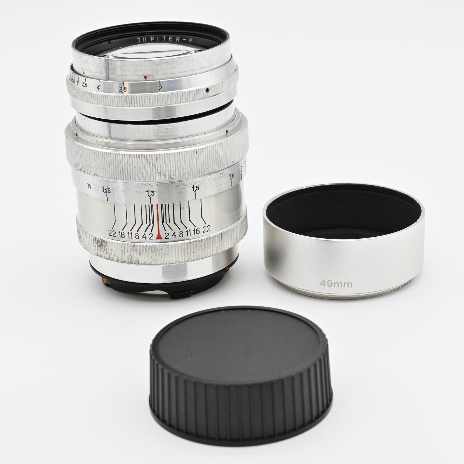Jupiter-9 85mm F2 ロシア L-Mマウントアダプター付き 現状渡し品 17,856円