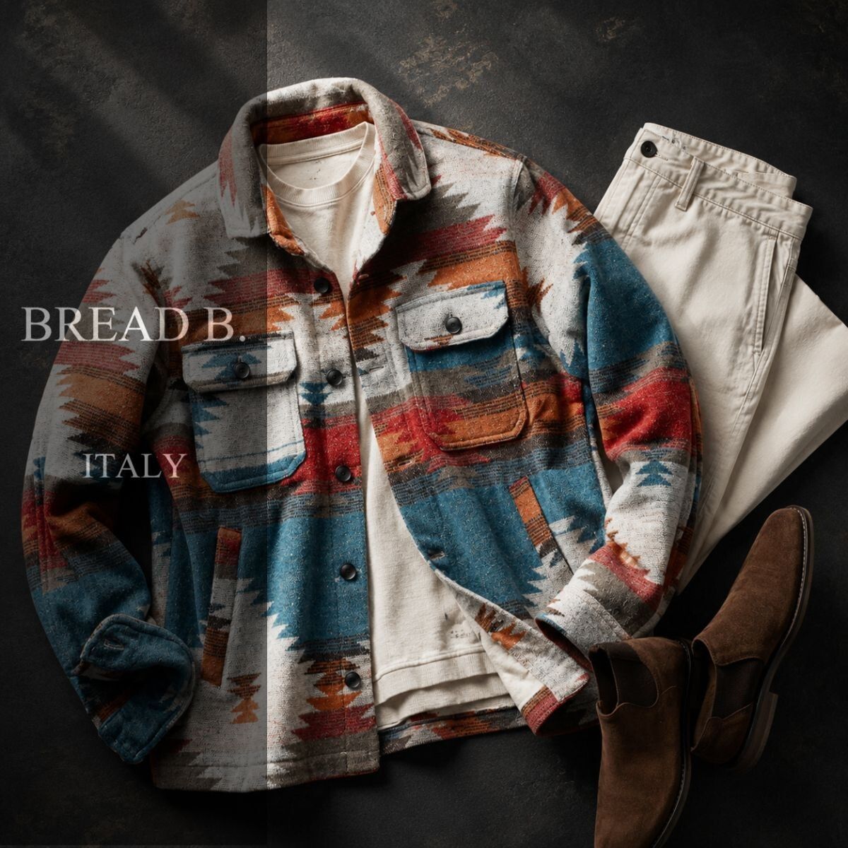 Pre-Fall●dp056●S●XXL●選択可●イタリア製新ブランド●織り紋様●温かみデザインジャケット● 14,000円