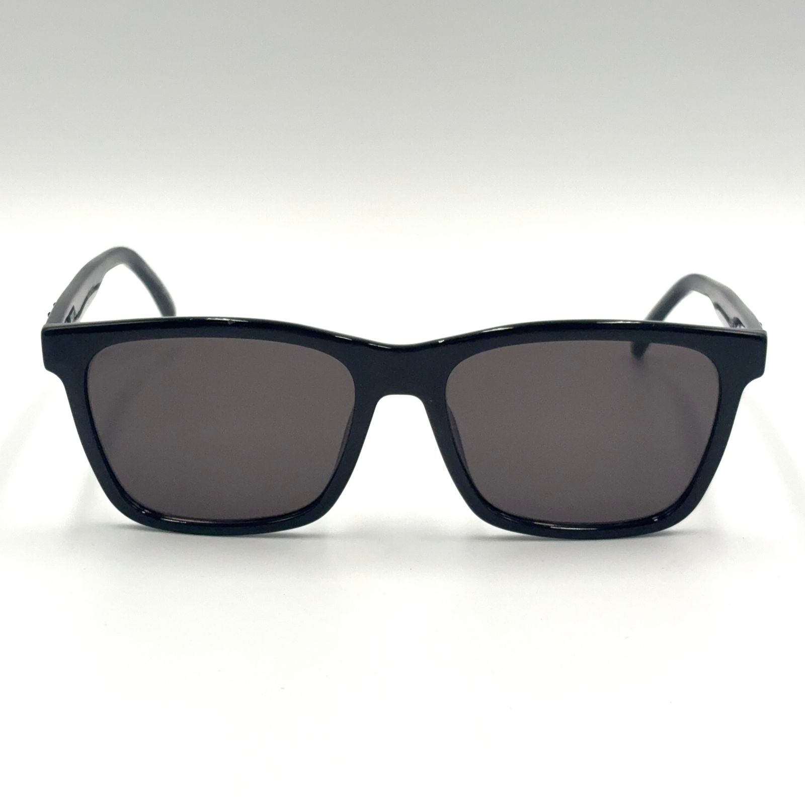 【新着】SAINT LAURENT PARIS スクエア ウェリントン アセテート プラスチック メタル シルバー ダークグレー ブラック サングラス SL318 12,833円