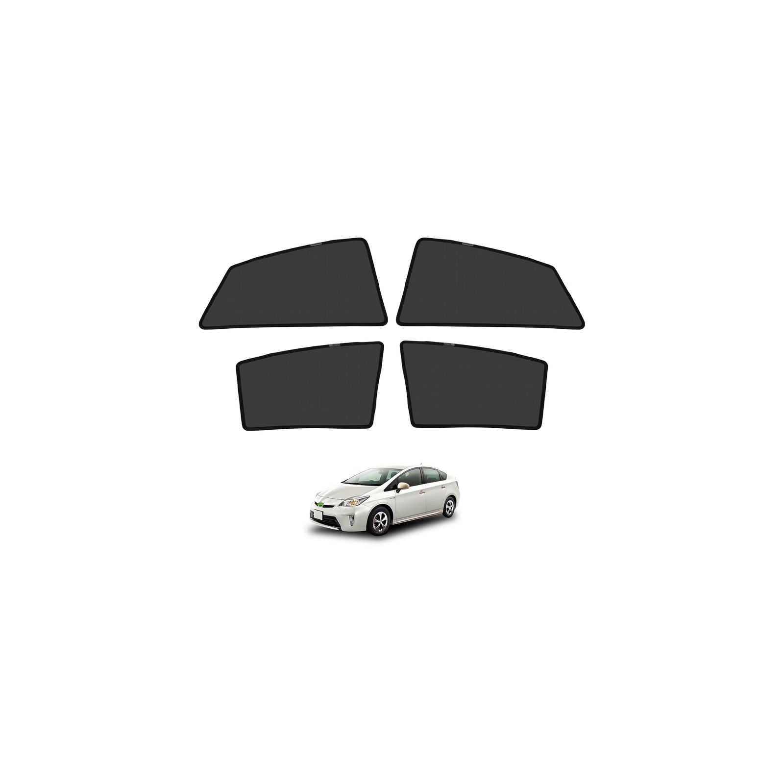 CARTIST プリウス 30系 メッシュカーテン PRIUS ZVW30型 ZVW35型 サンシェード 4枚AR