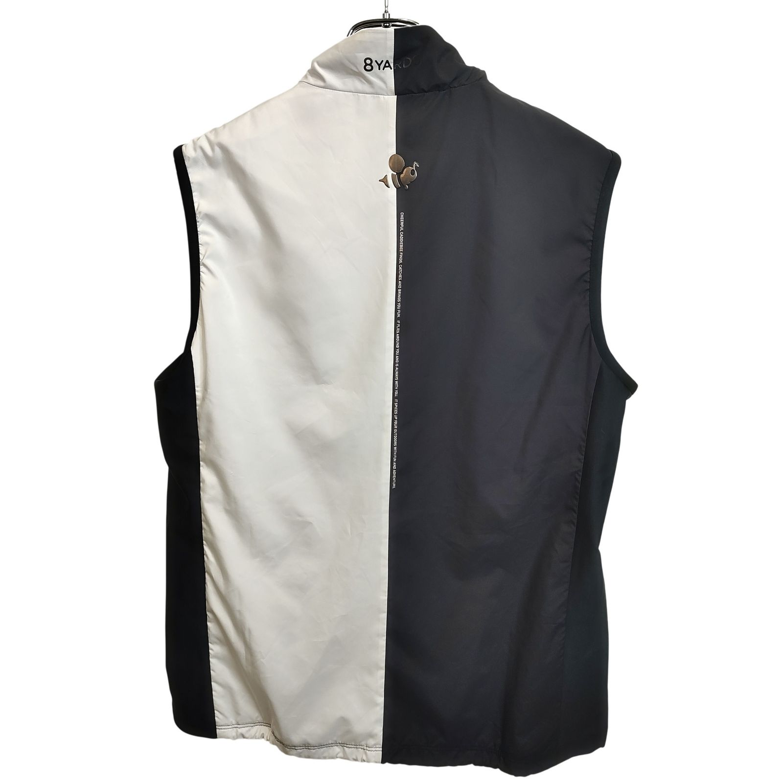 8YARDS ハチヤーズ ゴルフ COMPOSITE FULL ZIP VEST ジップアップ