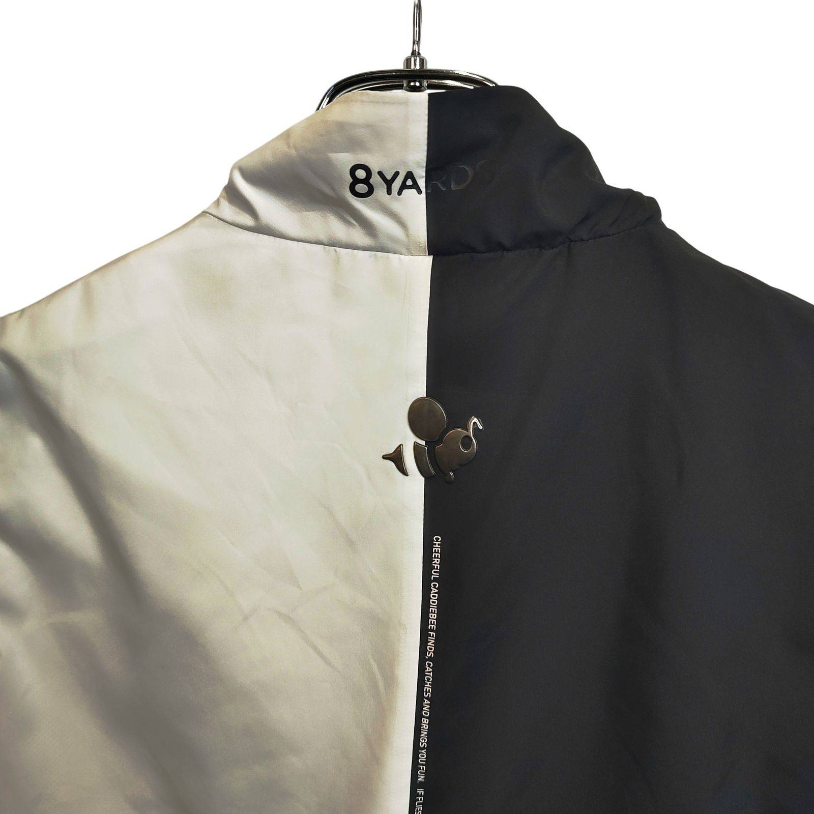 8YARDS ハチヤーズ ゴルフ COMPOSITE FULL ZIP VEST ジップアップ