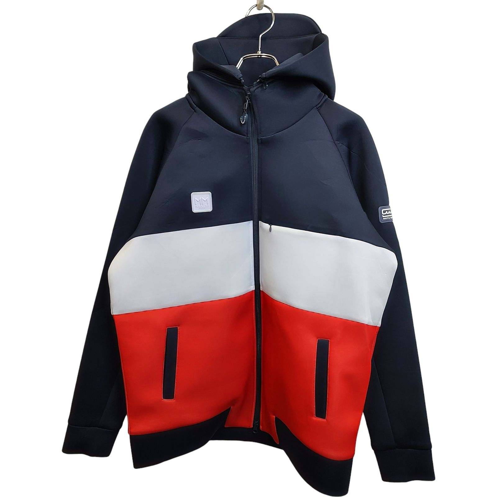 人気！mutaムータパーカー ムータマリンパーカー ボンディングパーカーXL muta MARINE GOLF ムータ マリン ゴルフ 22SS BONDING HOODED PARKA