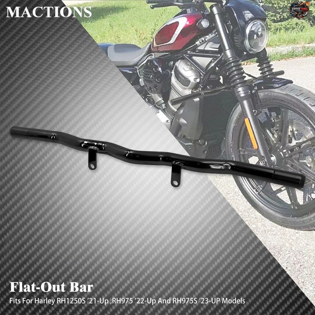 ハーレー スポーツスター RH1250S RH 975 RH975S 2021年以降モデル用 オートバイ フロント クラッシュ バー フラットアウト バー ハイウェ