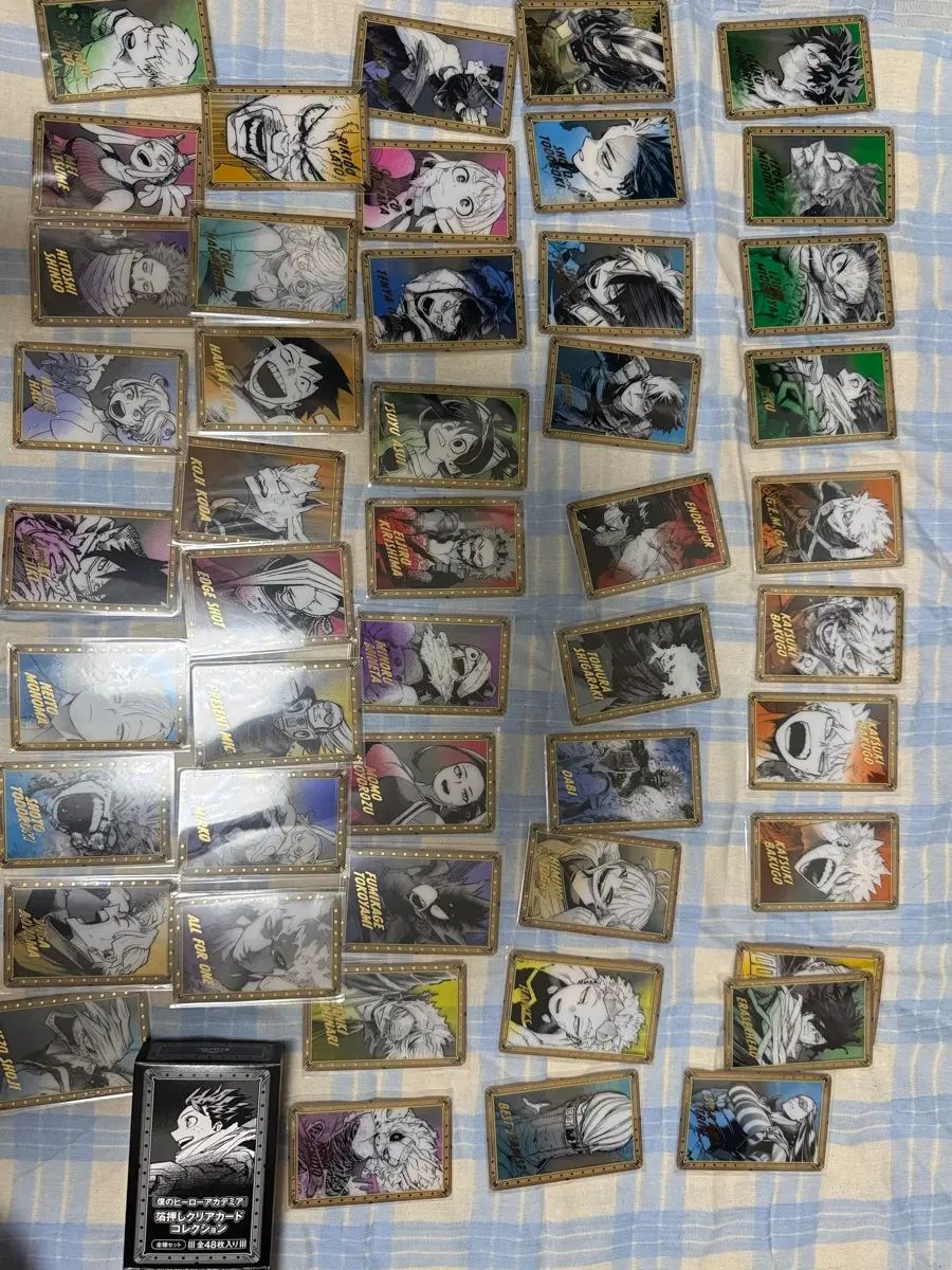 僕のヒーローアカデミア ヒロアカ 原画展 クリアカード コレクション 48枚 フルセット / 開封のみ