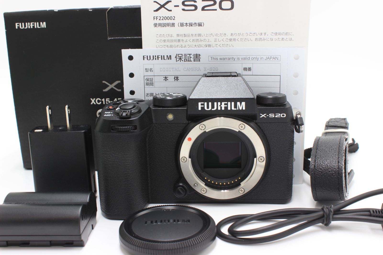 4002ショット！富士フイルム(FUJIFILM) X-S20 ボディ