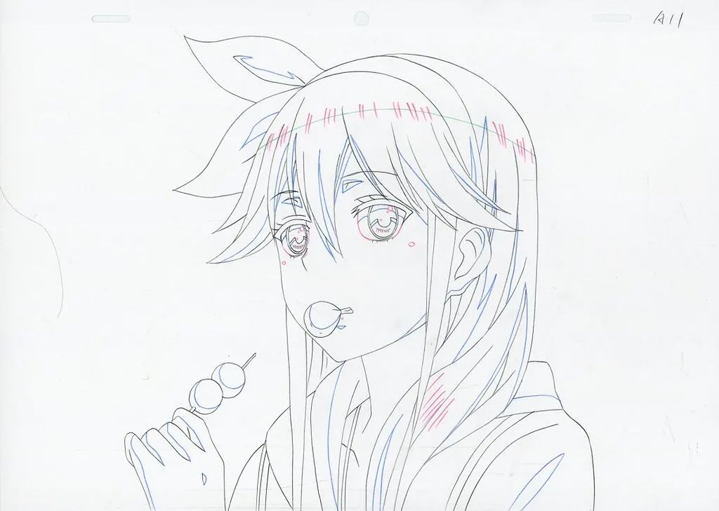 【中古】原画イラストボード Citrus 原画 タチバナ・ニナ