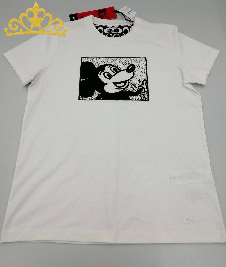 COACH × ディズニー × キースへリング ミッキーマウス Tシャツ レディース コーチ 18,000円