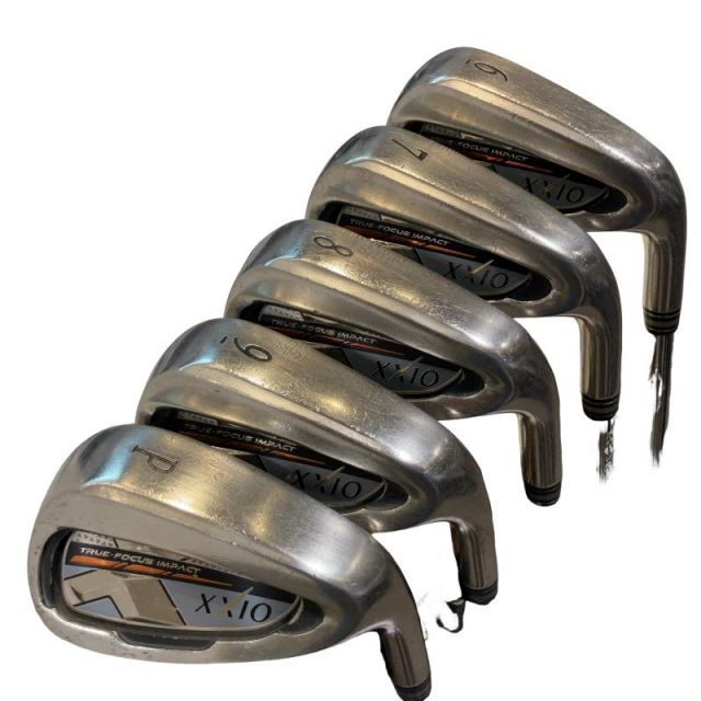【中古】 ダンロップ XXIO(2018) 5S アイアンセット IR NS PRO 870GH D.S.T for XXIO (フレックスR) メンズ 男性用 右利き 右用 Dランク ゴルフクラブ