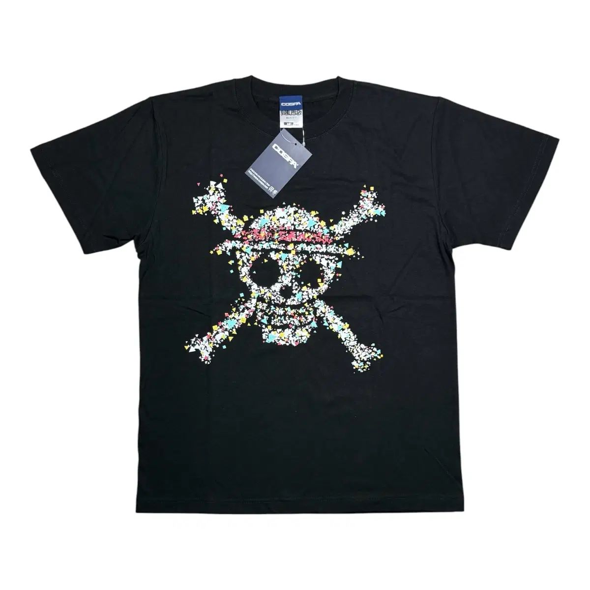 ONE PIECE コンフェティ 幾何学 海賊旗 コス パ公式 マーチャンダイズ 半袖 Tシャツ 8,811円
