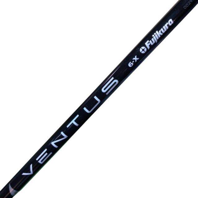 【中古】 テーラーメイドスリーブ付き(Qi4D系) フジクラフェアウェイウッド用 シャフト VENTUS BLACK 6 (フレックスX)Cランク ゴルフクラブ