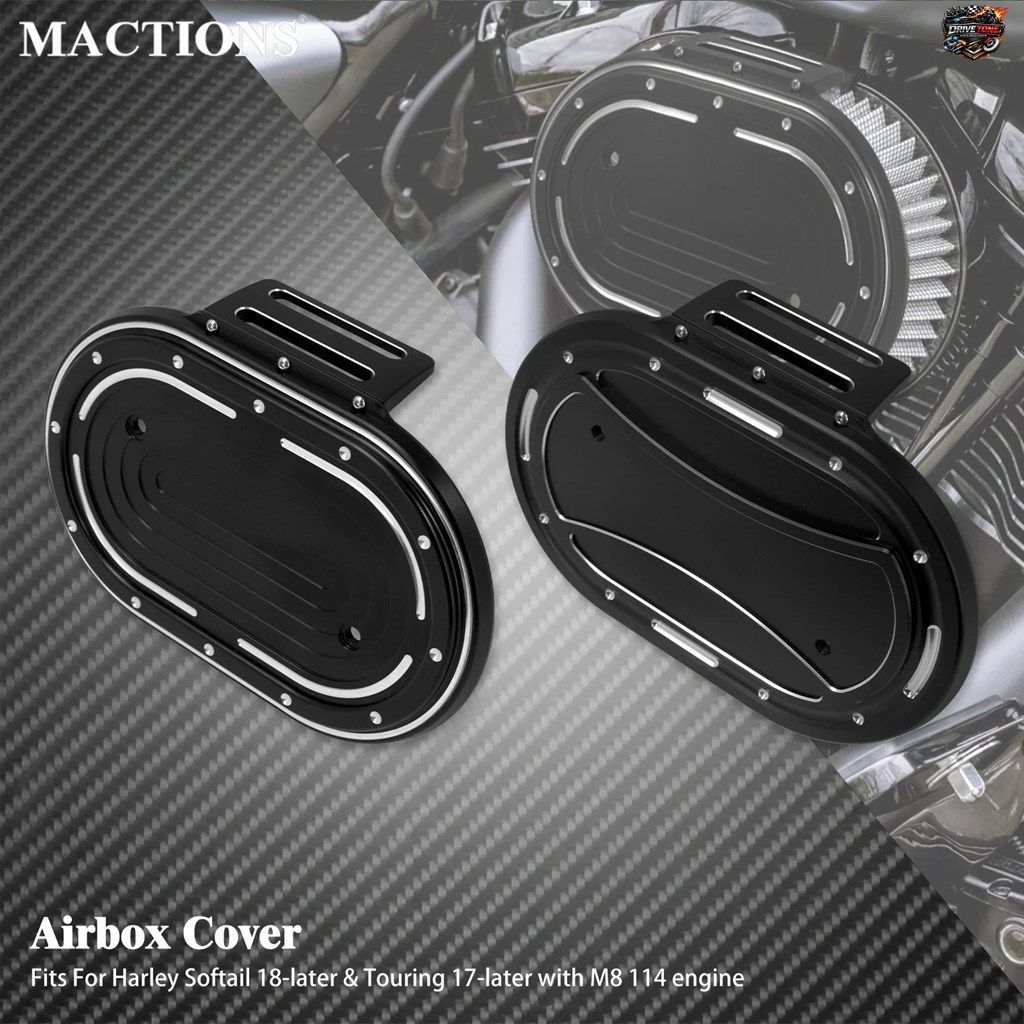 ハーレー ソフテイル ブレイクアウト FLFB FXBRS 18-UP ツーリング ストリート グライド M8 114 17-UP 用モーターサイクル エアボックス カ 10,358円
