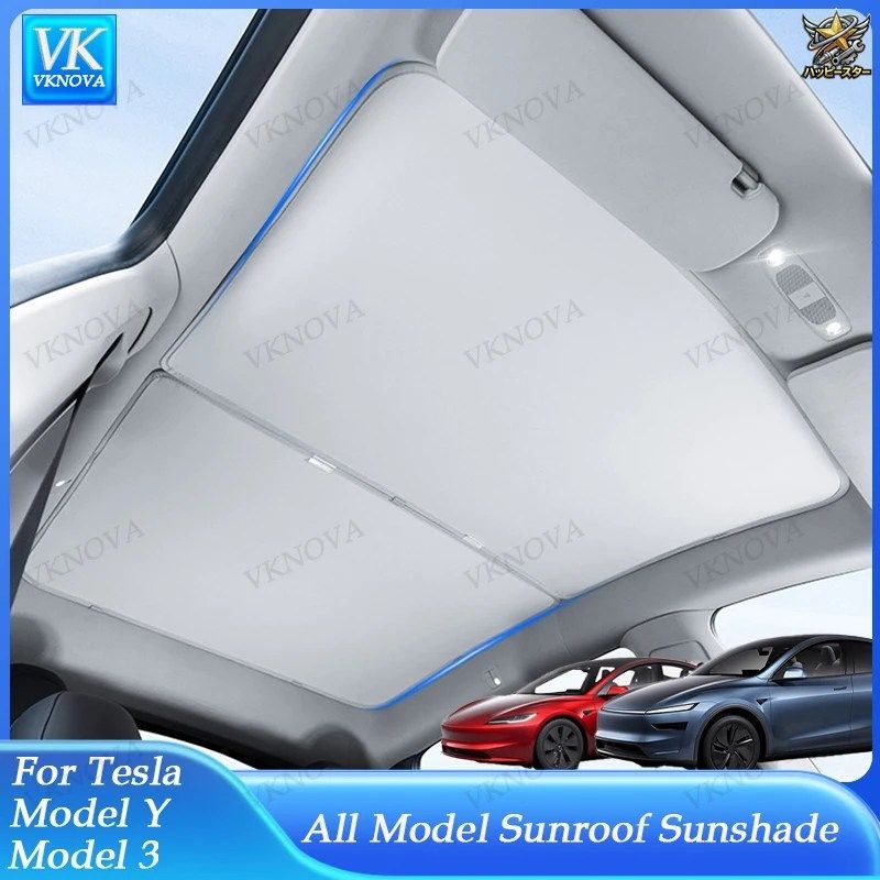 SUNES テスラ モデル3 サンルーフ ハイランド 2025モデル 2020-26 アイスクロスバックル サンペアガラス フロント リア スカイライト アク