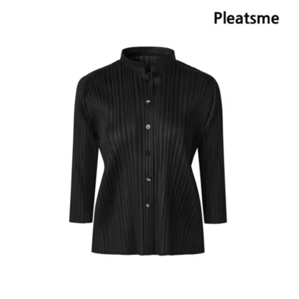プリーツミ(PLEATSME) スタンドカラ プリーツカーディガン フリーサイズ 新品