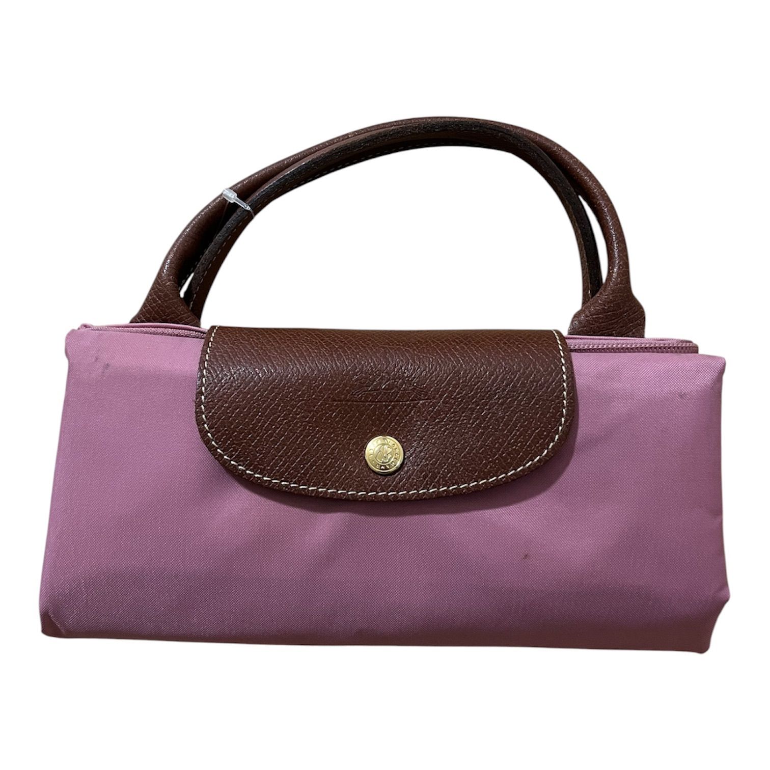 Longchamp ロンシャン ピンク折り畳みバック トートバッグ ピンク