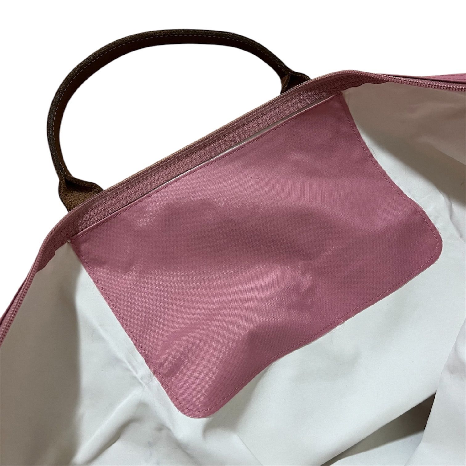 Longchamp ロンシャン ピンク折り畳みバック トートバッグ ピンク