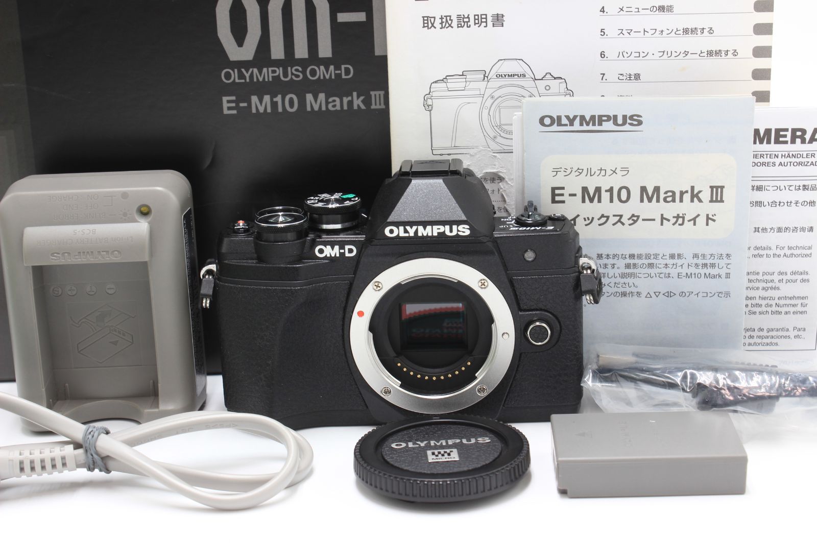 6862ショット！OLYMPUSオリンパス OM-D E-M10 MarkIII
