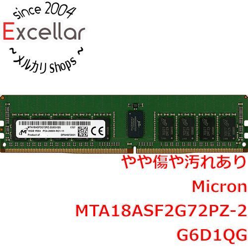 [bn:18] MTA18ASF2G72PZ-2G6D1QG DDR4 PC4-2666V PC4-21300 16GB ECC (마이크론 서버용)