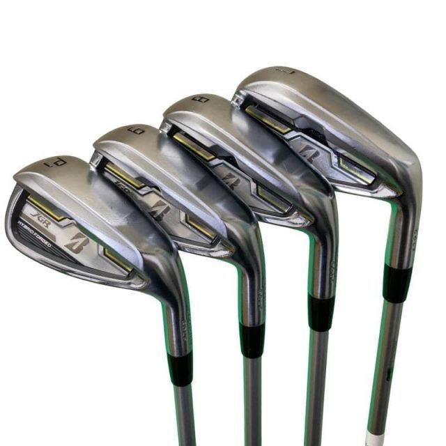 【中古】 ブリヂストン BRIDGESTONE JGR HYBRID FORGED 4S アイアンセット IR Air Speeder J J16-12I (フレックスその他) メンズ 男性用 右利き 右用 Cランク ゴルフクラブ