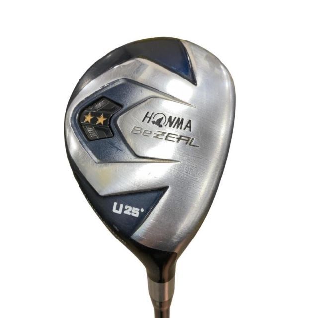 【中古】 本間ゴルフ Be ZEAL 525 LIMITED EDITION 25° ユーティリティ UT 2S ARMRQ8 for Be ZEAL(ユーティリティ) (フレックスR) メンズ 男性用 右利き 右用 Cランク ゴルフクラブ