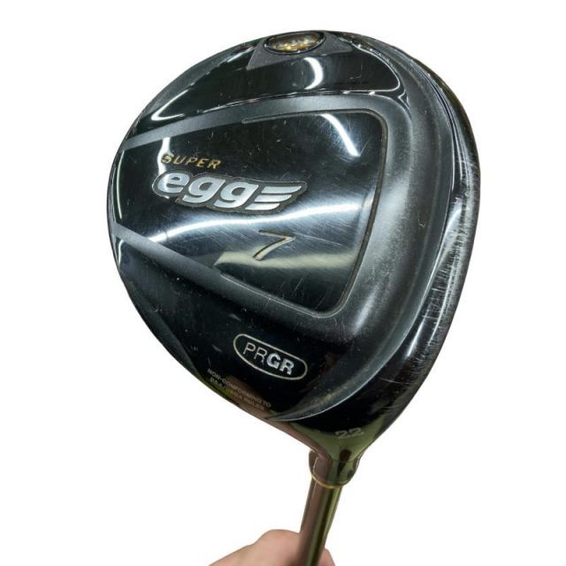 【中古】 プロギア SUPER egg(2017) 7W フェアウェイウッド FW eggオリジナルカーボン (フレックスR) メンズ 男性用 右利き 右用 Dランク ゴルフクラブ 6,280円