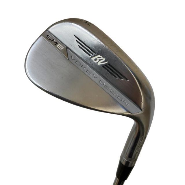 【中古】 タイトリスト VOKEY SPIN MILLED SM8 ツアークロム 54°/14°F ウェッジ WG NS PRO MODUS3 TOUR105 (フレックスS) メンズ 男性用 右利き 右用 Cランク ゴルフクラブ